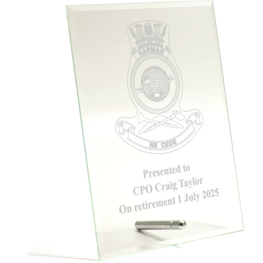 HMAS Harman Essence Glass Award