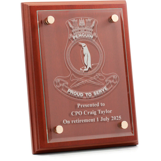 HMAS Penguin Delta Floating Glass Award