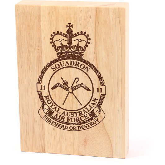 No 11 Squadron. (11SQN) Heritage Wooden Award