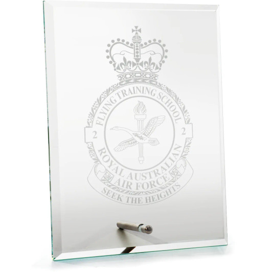 No 2 Flying Training School (2FTS) Everest Glass Award in Gift Box