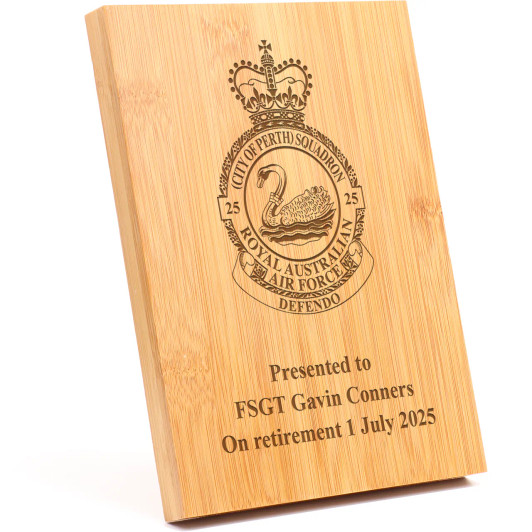 No 25 (City of Perth) Squadron (25SQN) Apex Bamboo Award