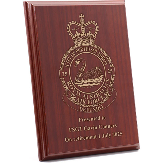 No 25 (City of Perth) Squadron (25SQN) Omega Timber Award