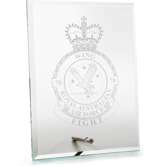 No 78 Wing (78WG) Everest Glass Award in Gift Box