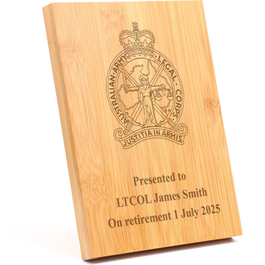 Australian Army Legal Corps (AALC) Apex Bamboo Award