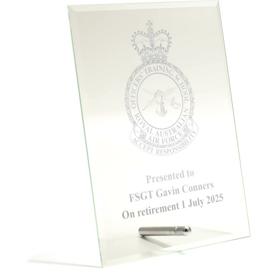 Officers' Training School (OTS) Essence Glass Award