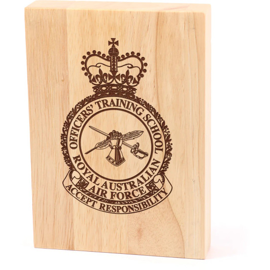 Officers' Training School (OTS) Heritage Wooden Award