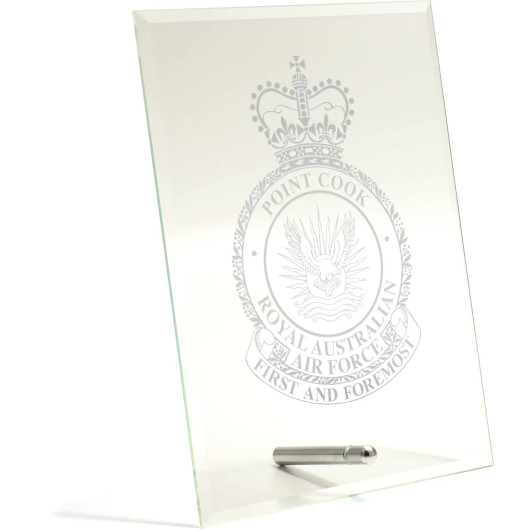 RAAF Base Point Cook (RAAFPCK) Essence Glass Award