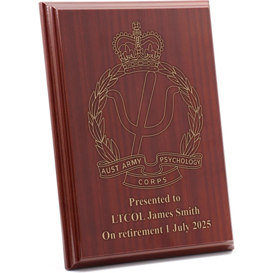 Australian Army Psychology Corps (AAPSYCH) Omega Timber Award