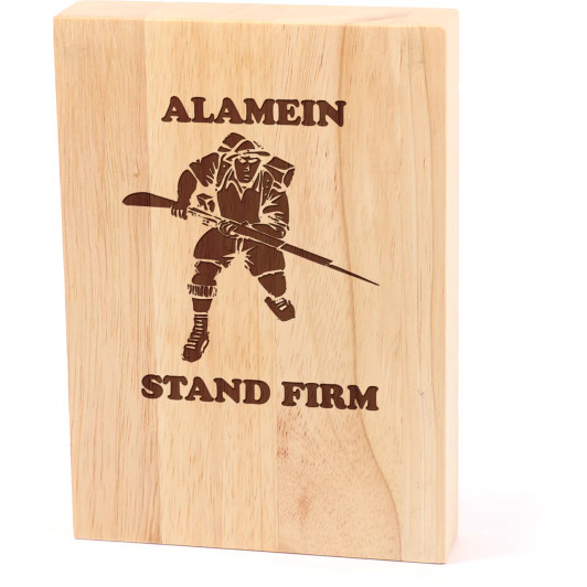 Alamein Company Heritage Wooden Award