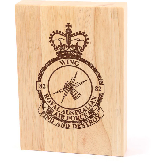 No 82 Wing (82WG) Heritage Wooden Award