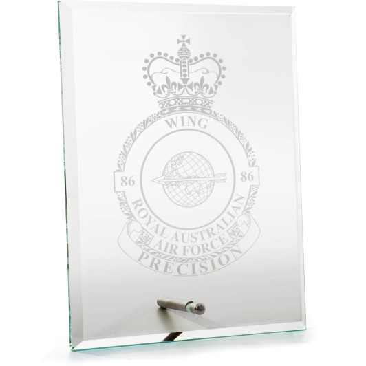 No 86 Wing (86WG) Everest Glass Award in Gift Box