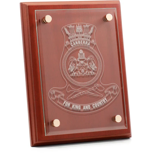 HMAS Canberra (III) Delta Floating Glass Award