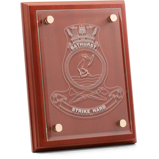 HMAS Bathurst (II) Delta Floating Glass Award