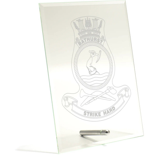 HMAS Bathurst (II) Essence Glass Award
