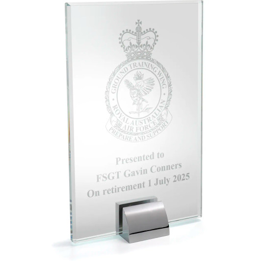 Ground Training Wing (GTWG) Alpha Glass Award