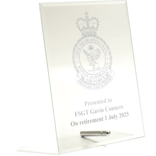 Ground Training Wing (GTWG) Essence Glass Award