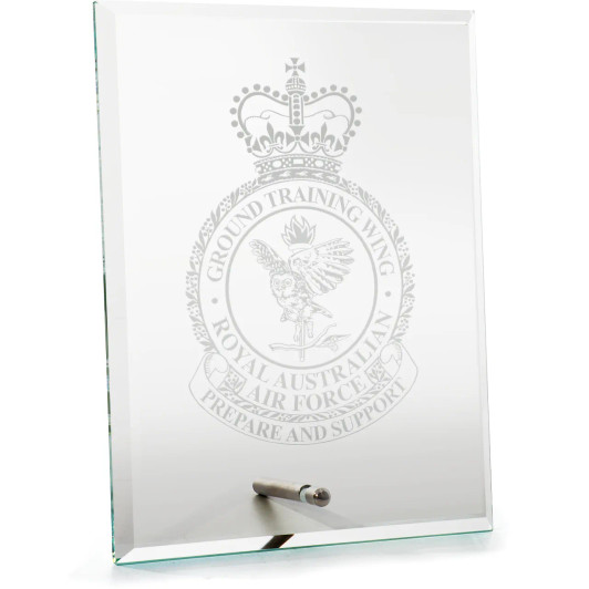 Ground Training Wing (GTWG) Everest Glass Award in Gift Box