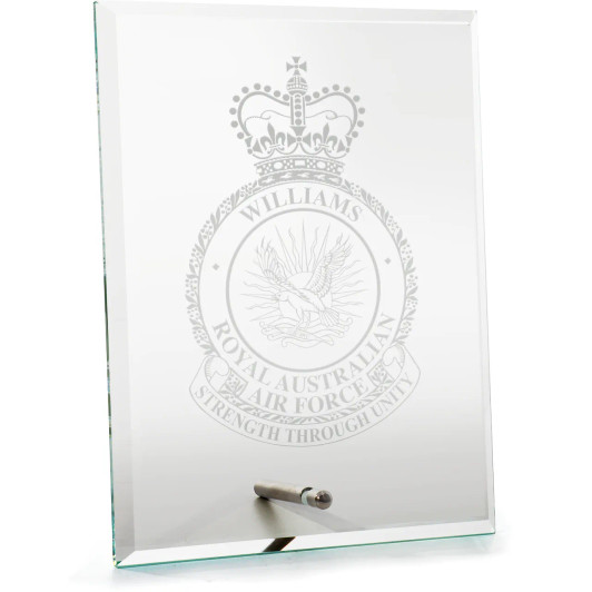 RAAF Base Williams (RAAFWIL) Everest Glass Award in Gift Box