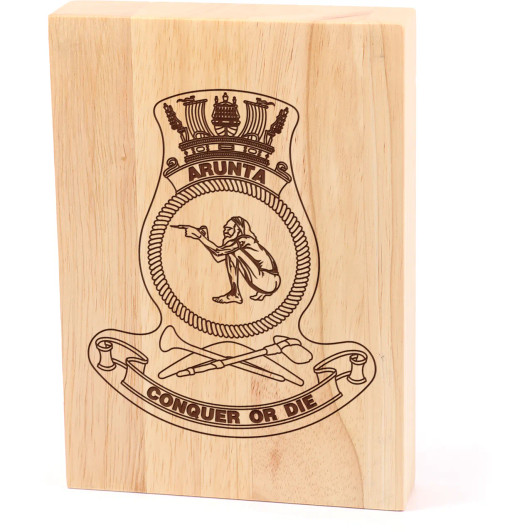 HMAS Arunta (II) Heritage Wooden Award