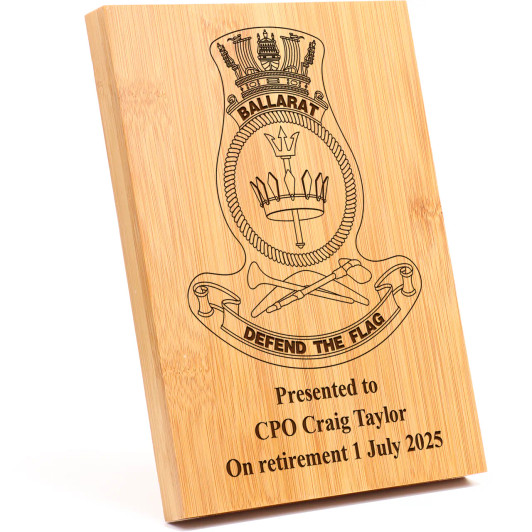 HMAS Ballarat (II) Apex Bamboo Award