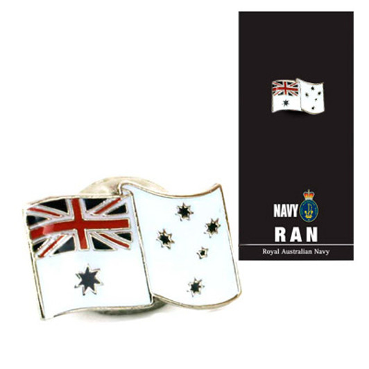 Ensign Lapel Pin On Card Before establishing itself as an independent military force in 1911 and becoming one of the largest and most advanced naval forces in the Pacific, the Royal Australian Navy (RAN) began its life as par Ensign Lapel Pin On Card Before establishing itself as an independent military force in 1911 and becoming one of the largest and most advanced naval forces in the Pacific, the Royal Australian Navy (RAN) began its life as par