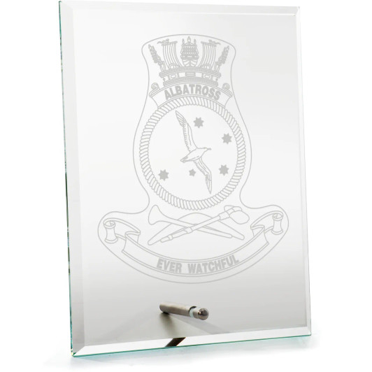 HMAS Albatross Everest Glass Award in Gift Box