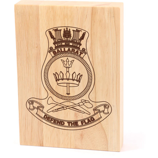 HMAS Ballarat (II) Heritage Wooden Award