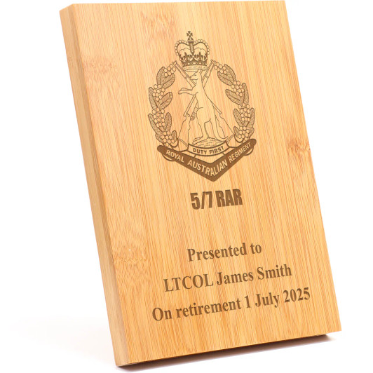 5/7 RAR Apex Bamboo Award
