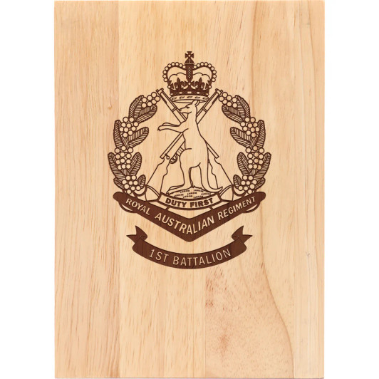 1st Battalion, Royal Australian Regiment Heritage Wooden Award