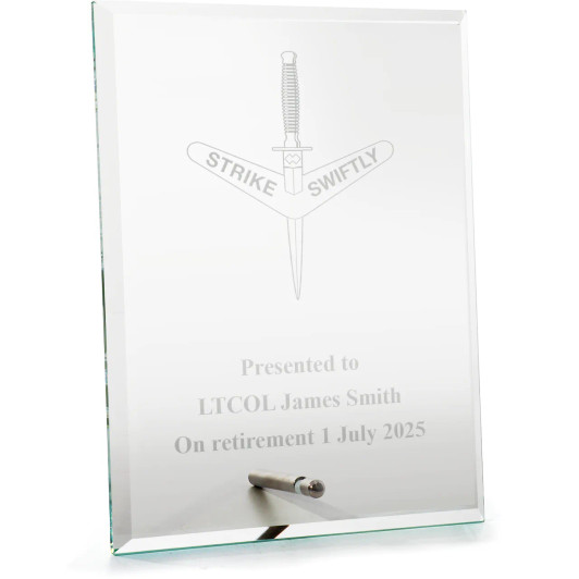 1st Commando Regiment (1 CDO REGT) Everest Glass Award in Gift Box