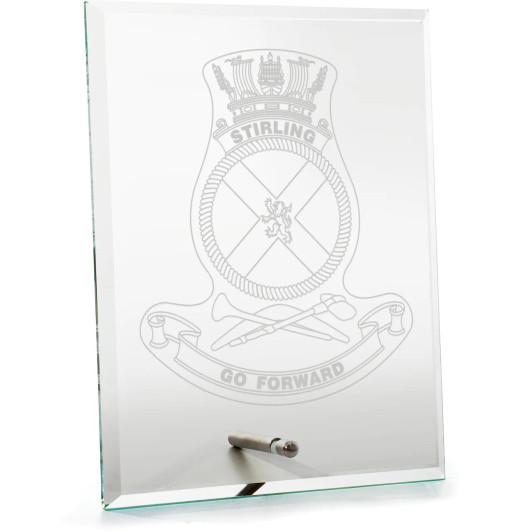 HMAS Stirling Everest Glass Award in Gift Box