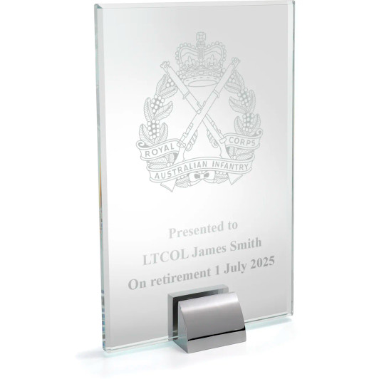 Royal Australian Infantry (RAinf) Alpha Glass Award