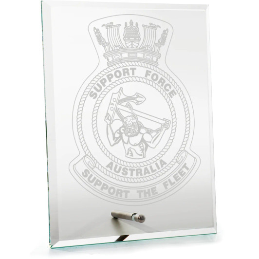 Support Force Everest Glass Award in Gift Box