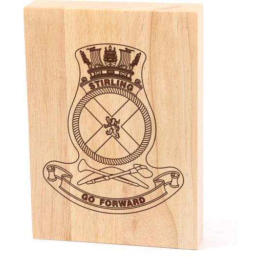HMAS Stirling Heritage Wooden Award