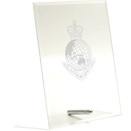 Royal Australian Survey Corps (RASvy) Essence Glass Award