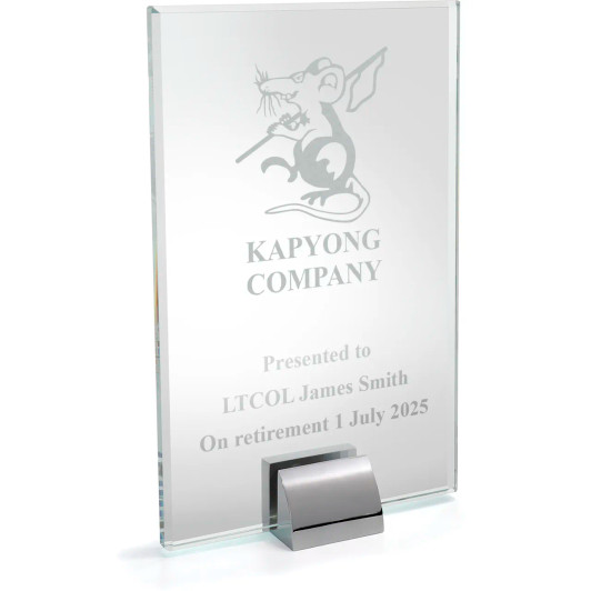 Kapyong Company Alpha Glass Award