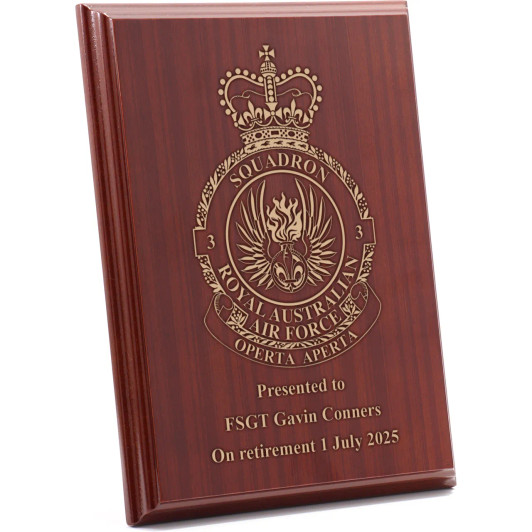 No 3 Squadron (3SQN) Omega Timber Award