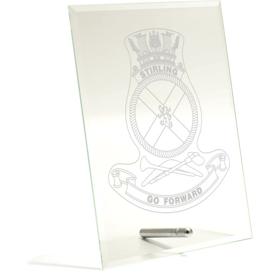 HMAS Stirling Essence Glass Award