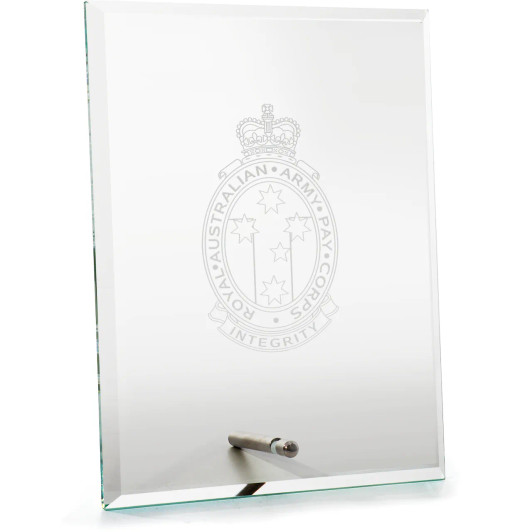Royal Australian Army Pay Corps (RAAPC) Everest Glass Award in Gift Box