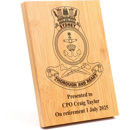 HMAS Sydney (V) Apex Bamboo Award