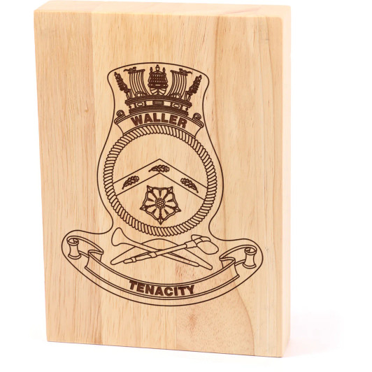 HMAS Waller Heritage Wooden Award