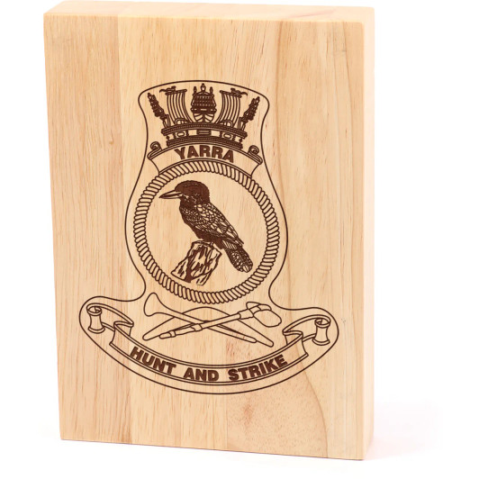 HMAS Yarra (IV) Heritage Wooden Award