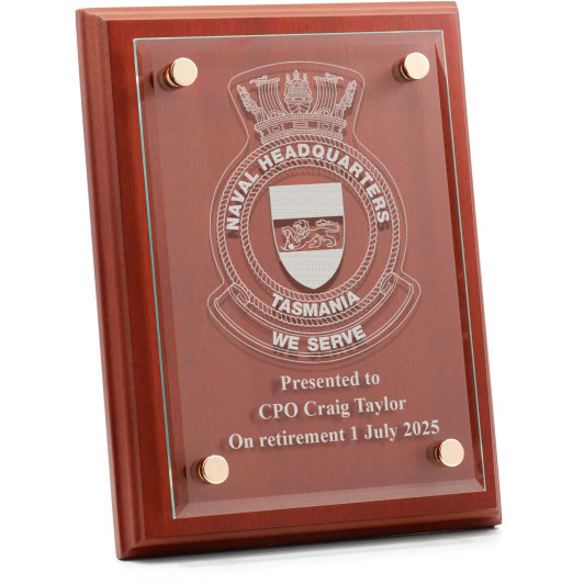 Naval Headquarters Tasmania Delta Floating Glass Award