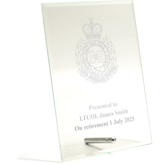Royal Australian Engineers (RAE) Essence Glass Award