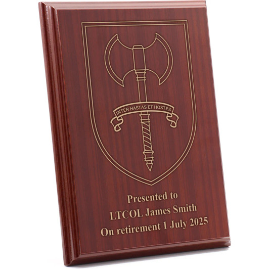 Special Operations Engineer Regiment (SOER) Omega Timber Award