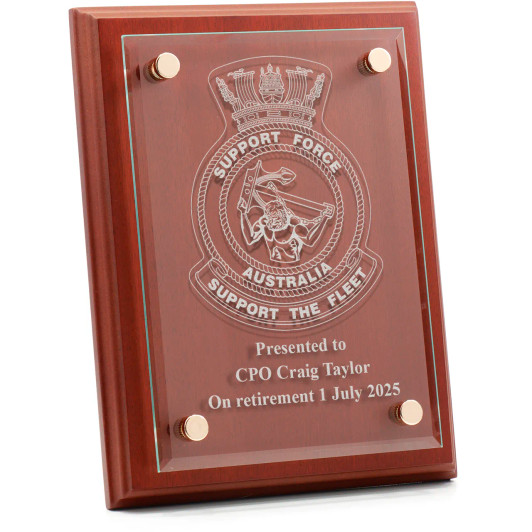 Support Force Delta Floating Glass Award