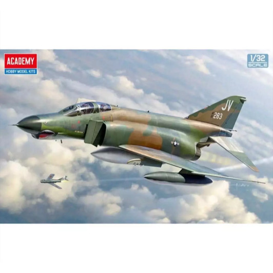 Academy 1/32 USAF F-4E "Vietnam War" (8 Decal sets included) - Aus Decals