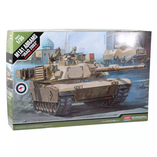 Academy 1/72 USMC M1A1 Plastic Model Kit - Aus Decals Academy 1/72 USMC M1A1 Plastic Model Kit - Aus Decals