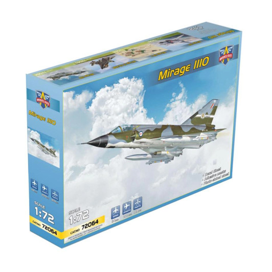 ModelSvit 1/72 Mirage IIIO Plastic Model Kit - Aus Decals