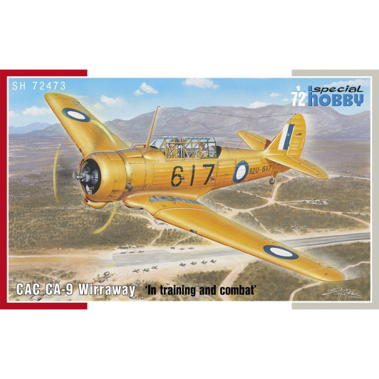 Special Hobby 1/72 CAC CA-9 Wirraway ‘In training and combat’ Plastic Model Kit - Aus Decals